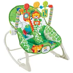 بونسر و نی نی لای لای سبز فیل فیشرپرایس Fisherprice