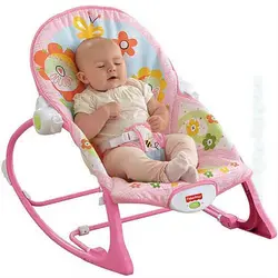 بونسر و نی نی لای لای صورتی خرگوش فیشرپرایس Fisherprice