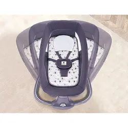 گهواره و تاب برقی سه کاره بنفش ماستلا Mastela