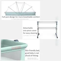 تخت کنار مادر و گهواره هانا HANNA