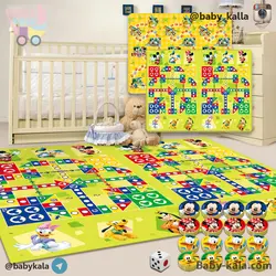 زیرانداز بزرگ کودک بهمراه بازی