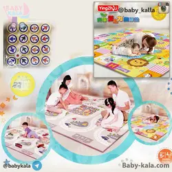 زیرانداز بزرگ کودک بهمراه بازی طرح هواپیما