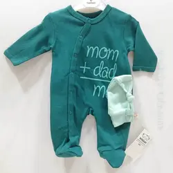 سرهمی نوزاد ترکیه ای دو عددی سبز