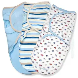 قنداق چسبی سه عددی آبی سامر