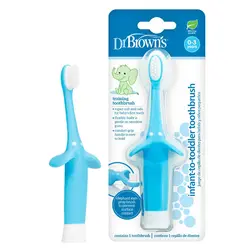 مسواک کودک سیلیکونی دکتر براونز DrBrown's