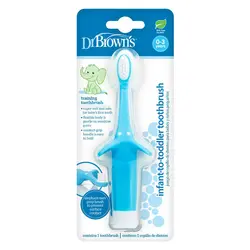 مسواک کودک سیلیکونی دکتر براونز DrBrown's