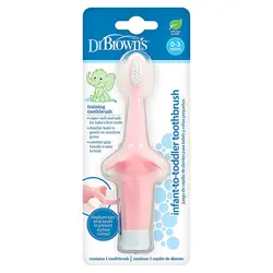 مسواک کودک سیلیکونی دکتر براونز DrBrown's