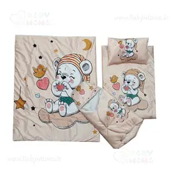 سرویس خواب مخمل چاپی خرس کیوت