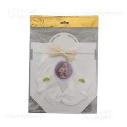 ست پسرانه جوراب و پاپیون