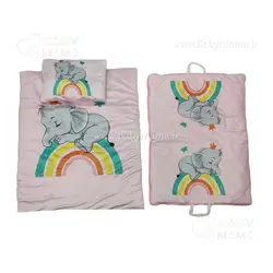 سرویس خواب کاوردار مسافرتی مخمل