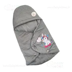 قنداق فرنگی مخمل کبریتی گلدوزی تک شاخ