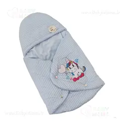 قنداق فرنگی مخمل کبریتی گلدوزی تک شاخ