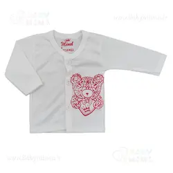 سرویس باز نوزادی خرس و پاپیون قرمز