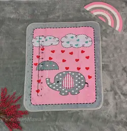 زیر انداز مخمل مندرج چاپی