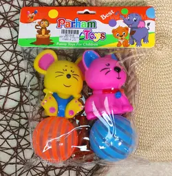 ست 4 عددی پوپت و توپ