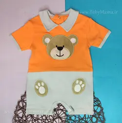 رامپر گلدوزی خرس