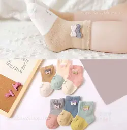 جوراب خرس و پاپیون خارجی