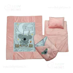 سرویس خواب مخمل کبریتی مدل کوالا