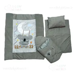 سرویس خواب مخمل کبریتی مدل کوالا