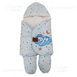 قنداق فرنگی پادار مخمل چاپی