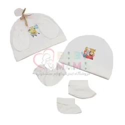 ست کلاه و پاپوش چاپی