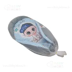 قنداق سوئیسی مخمل TiTi Baby چاپی عروسک