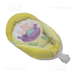 قنداق سوئیسی مخمل TiTi Baby چاپی عروسک