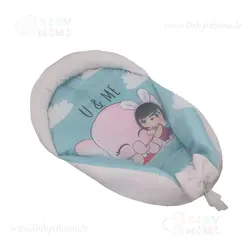 قنداق سوئیسی مخمل TiTi Baby چاپی عروسک