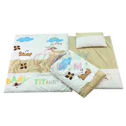 سرویس خواب مخمل TiTi Baby  گلدوزی خرس و ابر