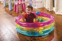 استخر توپ بادی اینتکس مدل سه حلقه شیشه ای