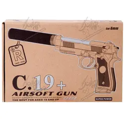 تفنگ کلت فلزی مدل +C19
