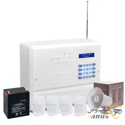 پکیج دزدگیر سیم کارتی فایروال چهار چشمی مدل F10 مشخصات، قیمت و خرید