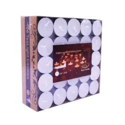 شمع وارمر بسته 100 عددی سفید شمع رویا