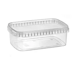 ظرف یکبار مصرف مایکروویوی ۱۰۰۰ طب پلاستیک بسته ۱۰ عددی