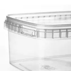 ظرف یکبار مصرف مایکروویوی ۱۰۰۰ طب پلاستیک بسته ۱۰ عددی