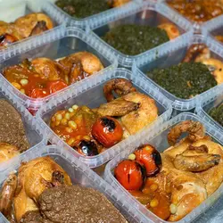 ظرف یکبار مصرف مایکروویوی ۱۰۰۰ طب پلاستیک بسته ۱۰ عددی