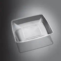 خورشت خوری یکبارمصرف لوکس کوشا سفید بسته 6 عددی
