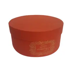 جعبه هدیه دایره قرمز سایز 4