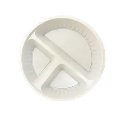 پیش دستی یکبار مصرف سه خانه بسته ۵۰ عددی آکو پلیمر