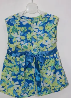 سارافون دخترانه گل گلی