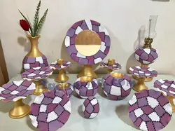 هفت سین چهل تیکه یاسی بنفش نوروز❤️