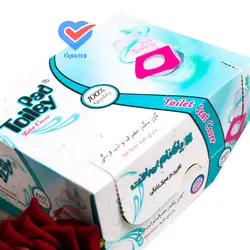 کاور یکبار‌مصرف توالت‌فرنگی پاکنام بی‌بافت - فروشگاه اینترنتی یانا طب