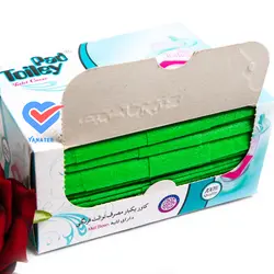 کاور یکبار‌مصرف توالت‌فرنگی پاکنام بی‌بافت - فروشگاه اینترنتی یانا طب