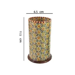 جاقلمی خاتم کاری مدل لیوانی سایز بزرگ