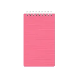 دفترچه یادداشت متوسط سیم از بالا 80 برگ نور