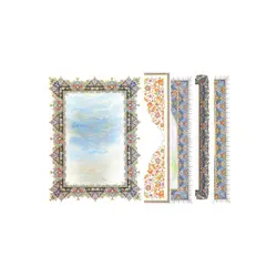 کاغذ تذهیب گلاسه B5 بسته 100 عددی مخصوص خوشنویسی