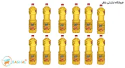 روغن سرخ کردنی شفاف و بدون پالم 810 گرمی طبیعت 12 تایی