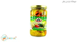 ترشی مخلوط 640 گرمی یک و یک