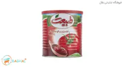 کنسرو رب گوجه فرنگی طبیعت مقدار 800 گرم