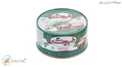 کنسرو ماهی تن با شوید در روغن طبیعت مقدار 180 گرم
